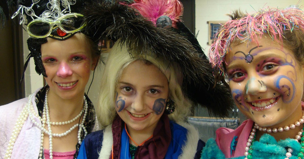 youth theatre makeup