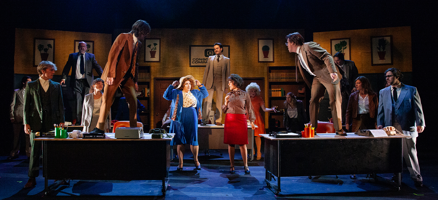 Cast of Center Stage Theatre's 9 to 5
