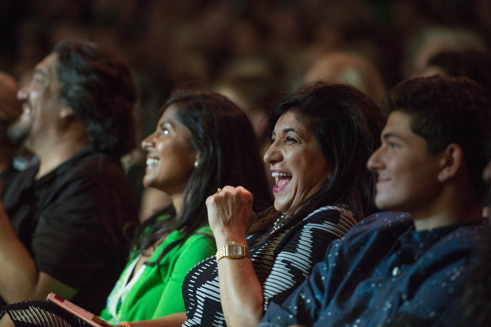 Auditorium Audience Laughing