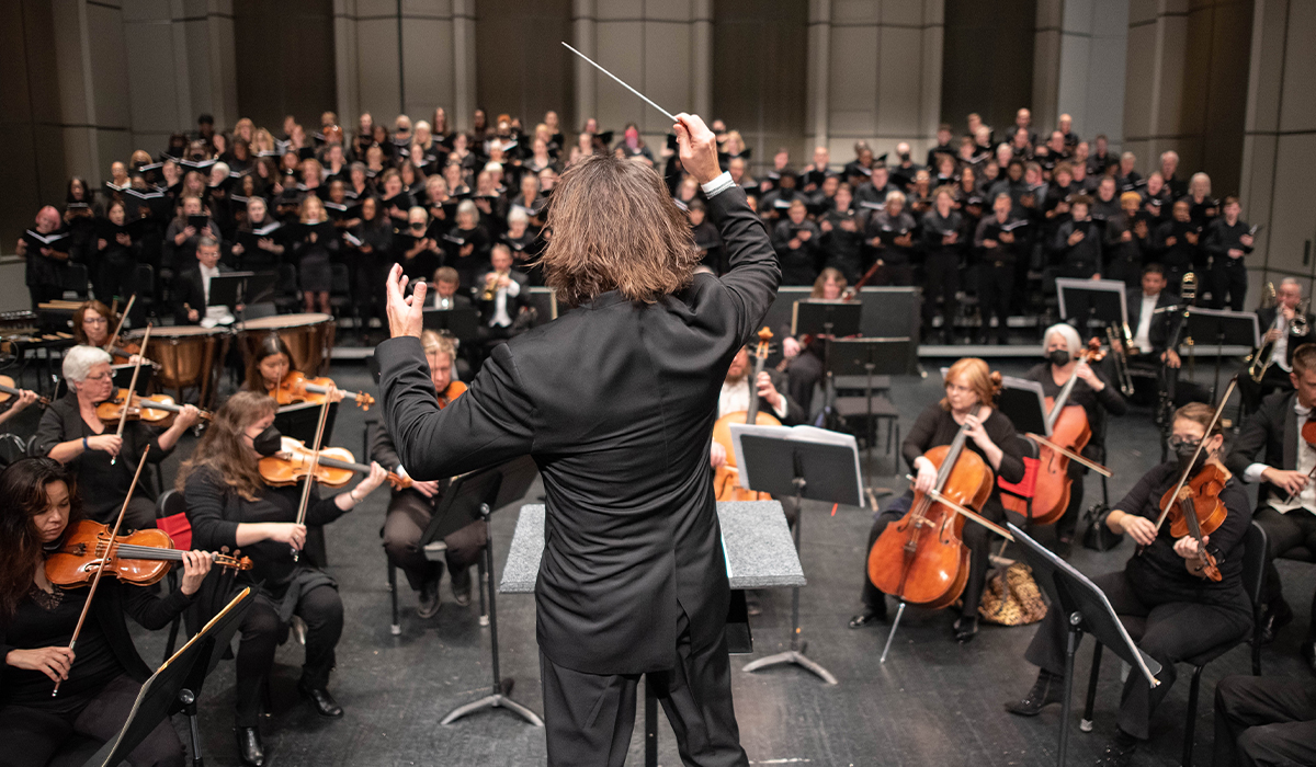 Midland Symphony Orchestra Rehearsal