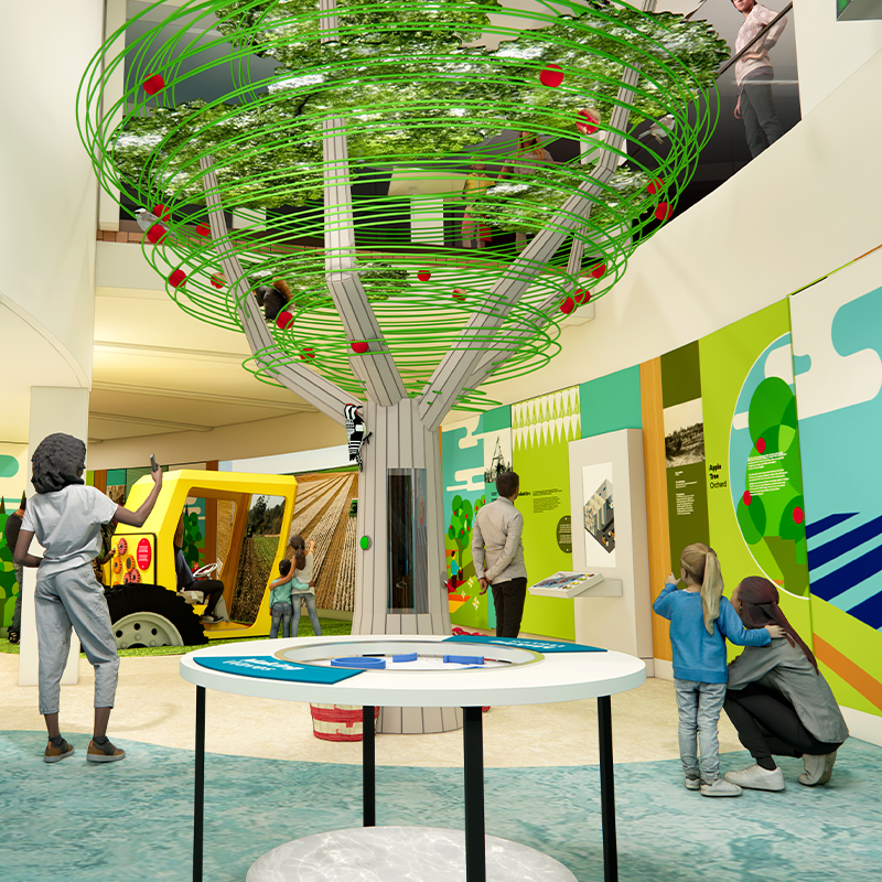 Midland Center museum rendering