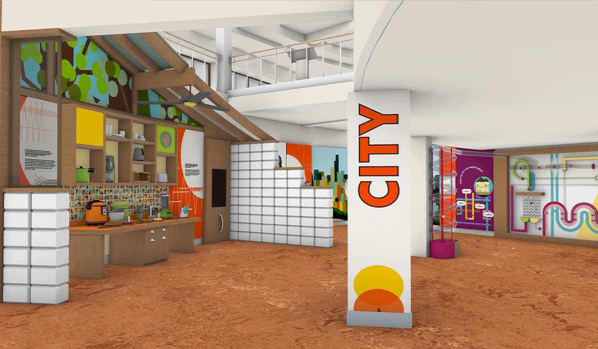 Midland Center museum rendering