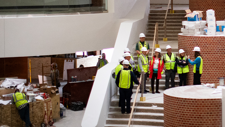Hall of Ideas Construction Tour