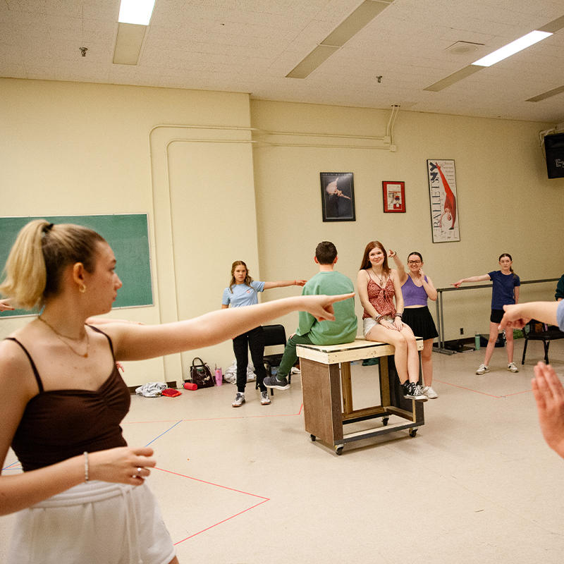 Youth Theatre rehearsal