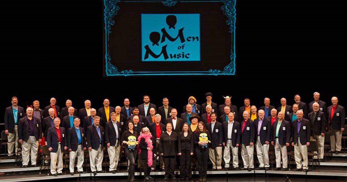 men of music in performance