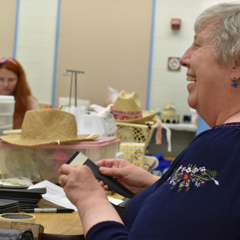 Volunteer in Costume Shop