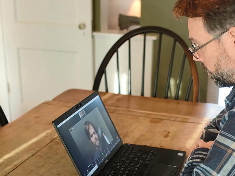 Virtual history project with the Historical Society