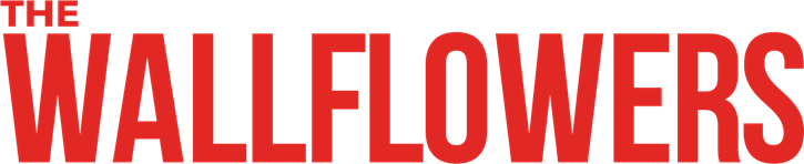 Red text logo reading 'The Wallflowers'