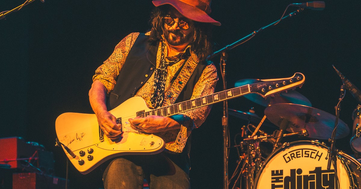 Musician Mike Campbell