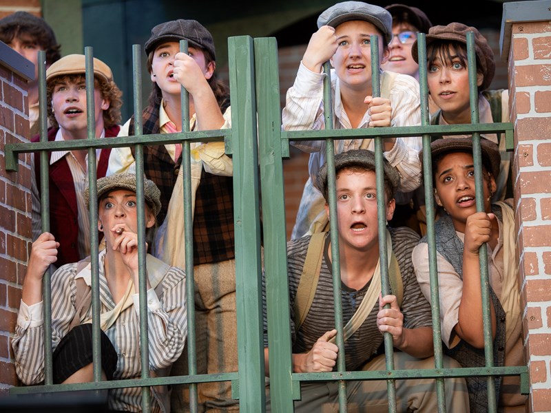 Rising Stars 2024 Newsies / Photos by The Mattesons