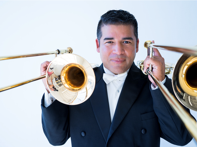 MSO Principal Trombonist, Denis Jiron