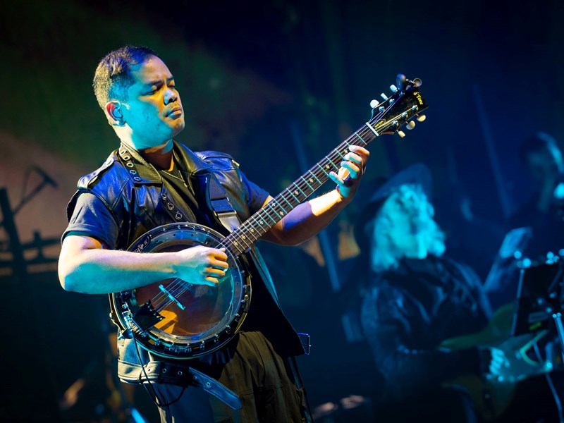 Banjo player