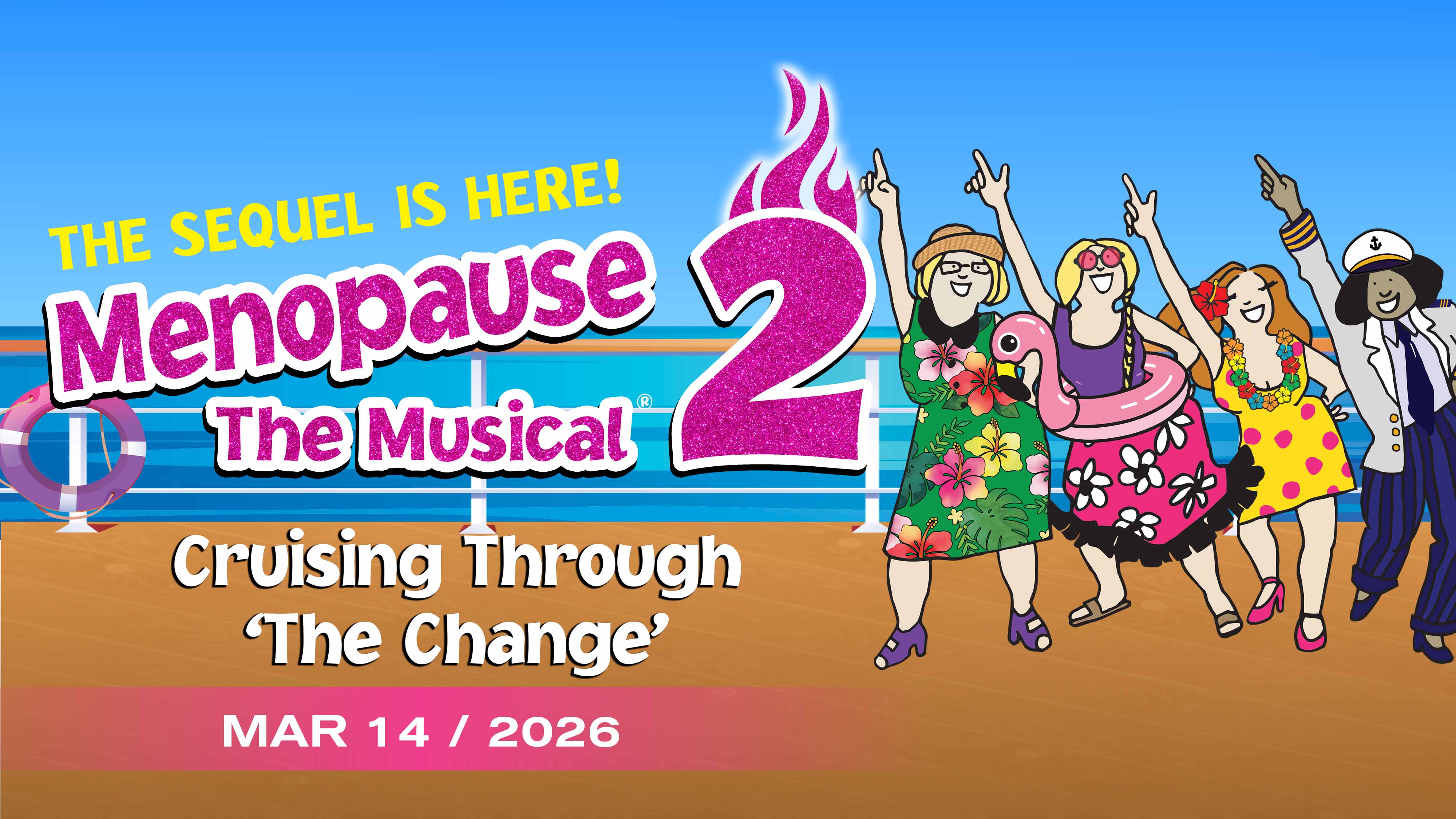 Menopause The Musical 2 at Midland Center for the Arts