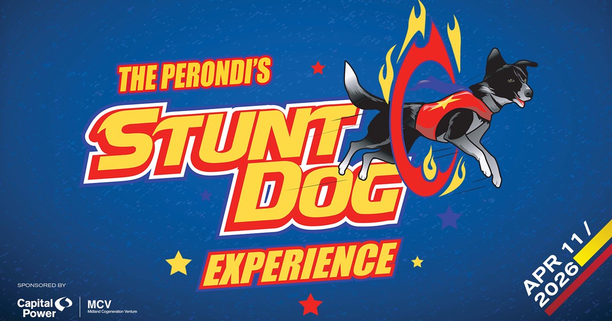 Perondi's Stunt Dogs Experience at the Midland Center for the Arts