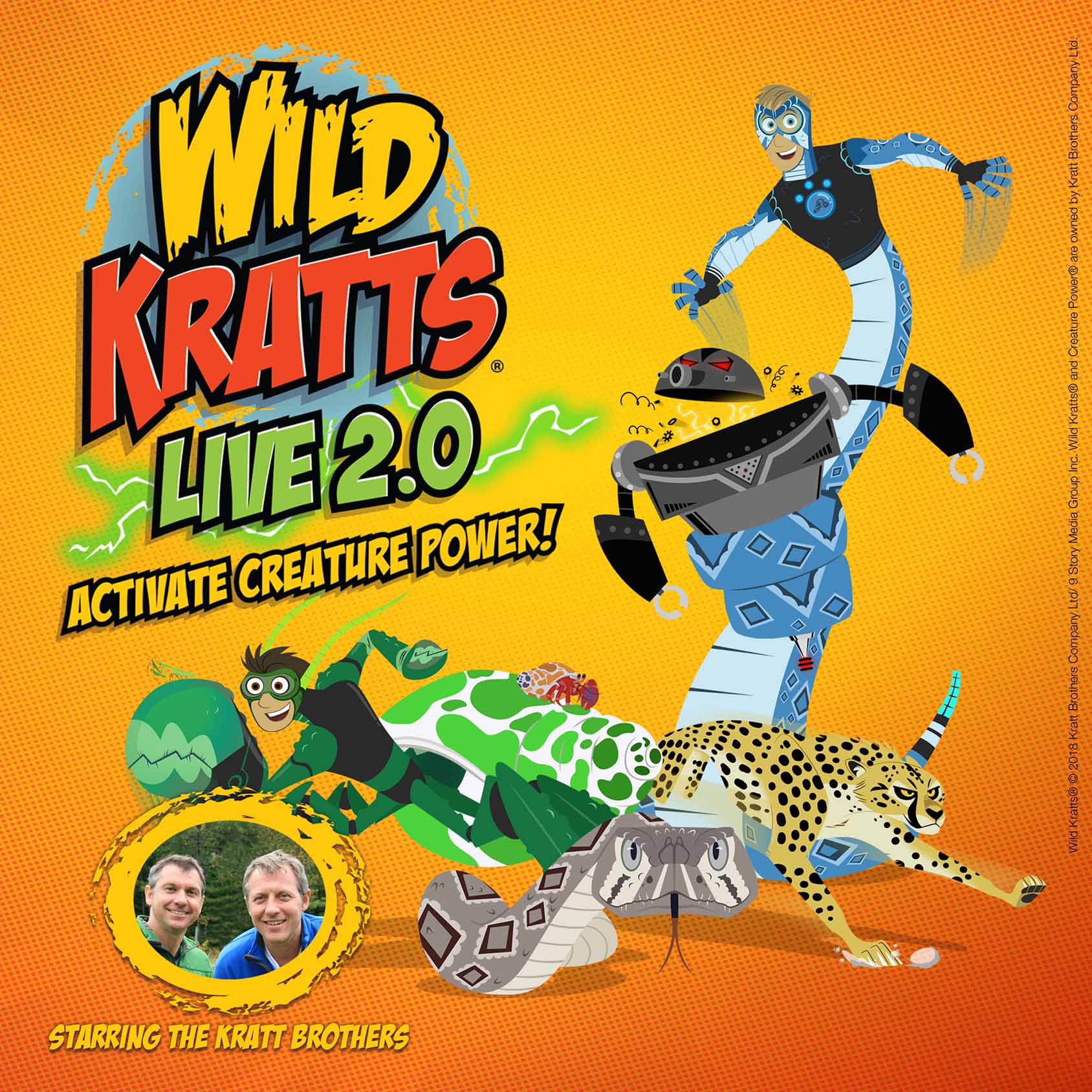 Wild Kratts Live 2.0 - Activate Creature Power