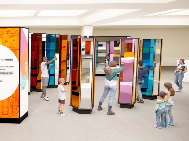 Conceptual image of Center of Possibility renovation