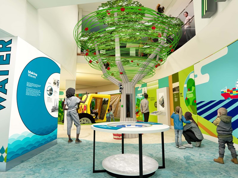 Conceptual image of Center of Possibility renovation