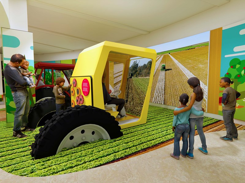 Conceptual image of Center of Possibility renovation