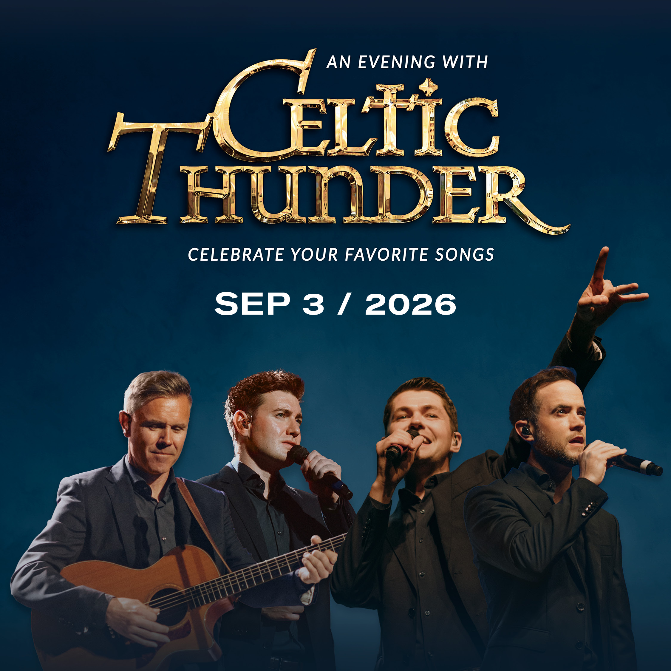 Celtic Thunder on September 3